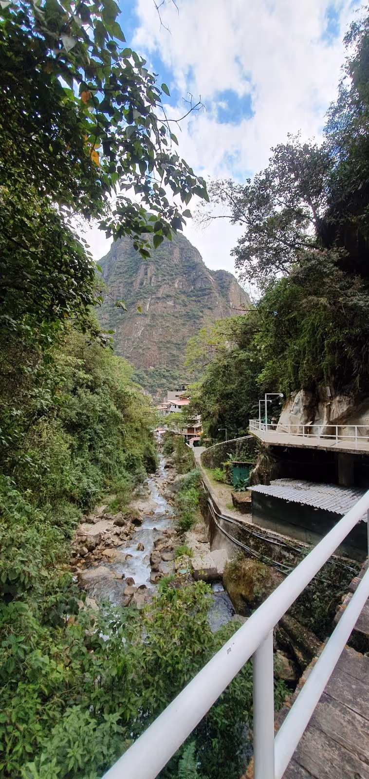 Banos Termales de Aguas Calientes, Peru.