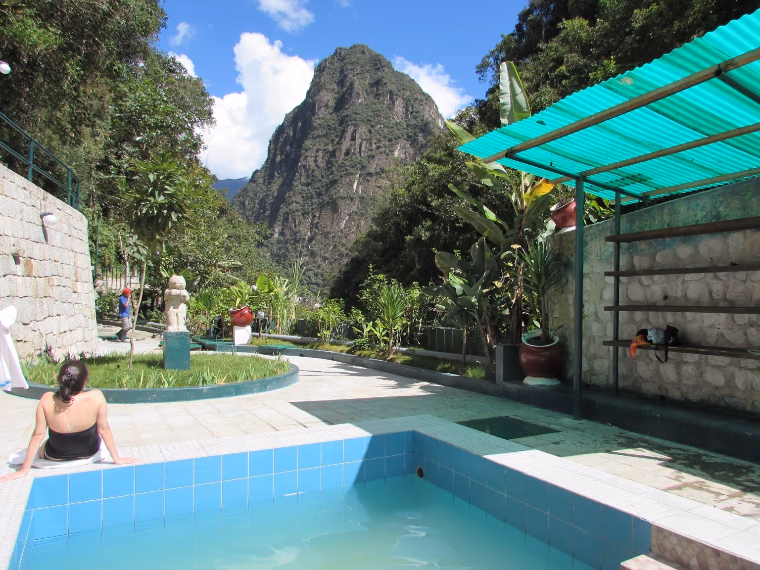 Banos Termales de Aguas Calientes, Peru.