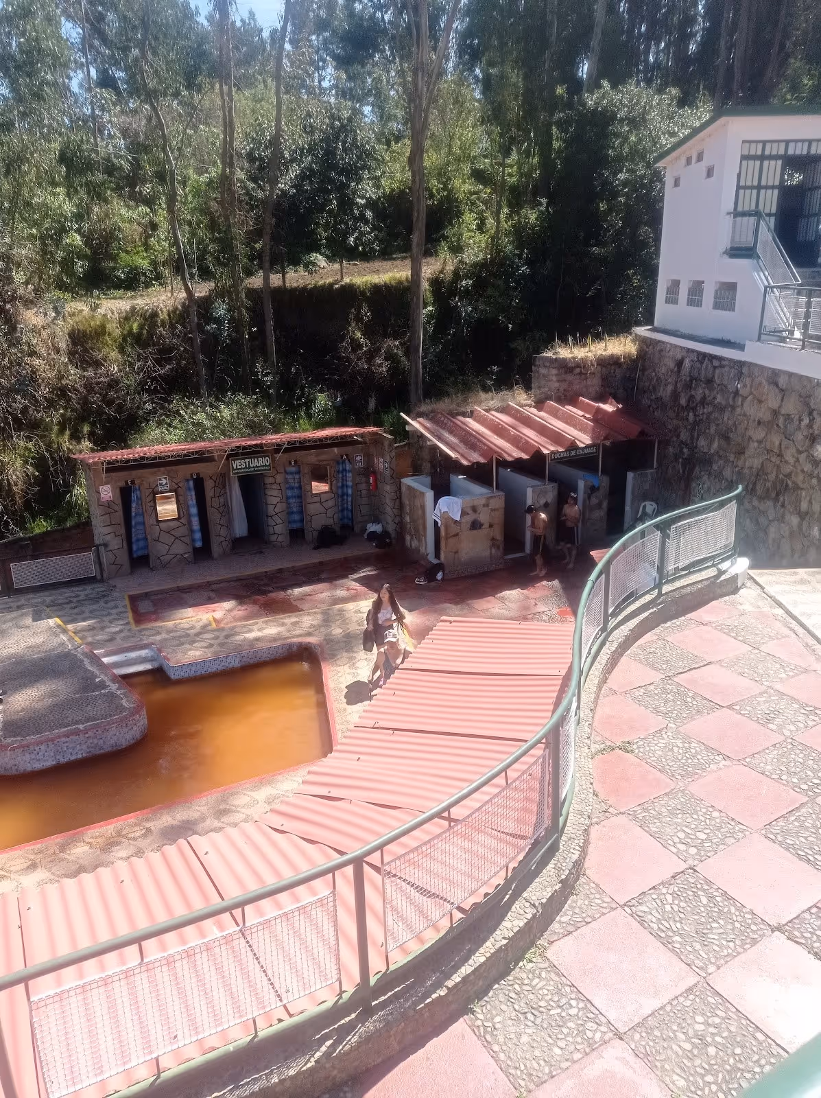 Banos Termales de Monterrey, Peru.