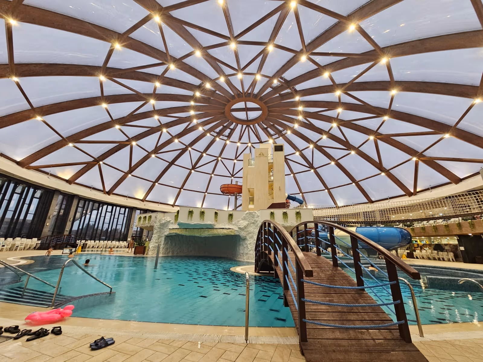 Aquapark Nymphaea, Romania.
