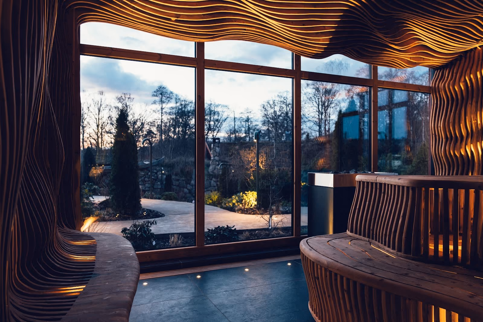 Sinnenas Spa at Astad Vingard, Sweden.