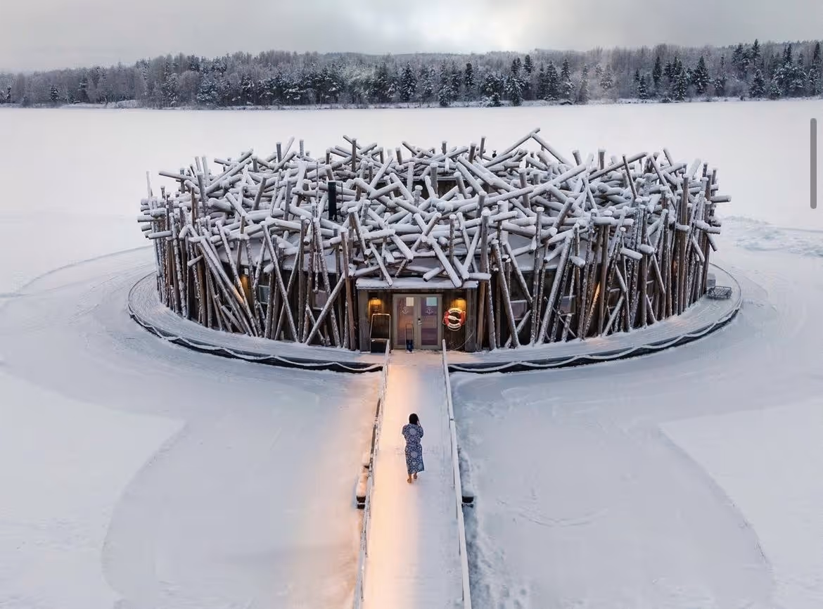 Arctic Bath, Sweden.
