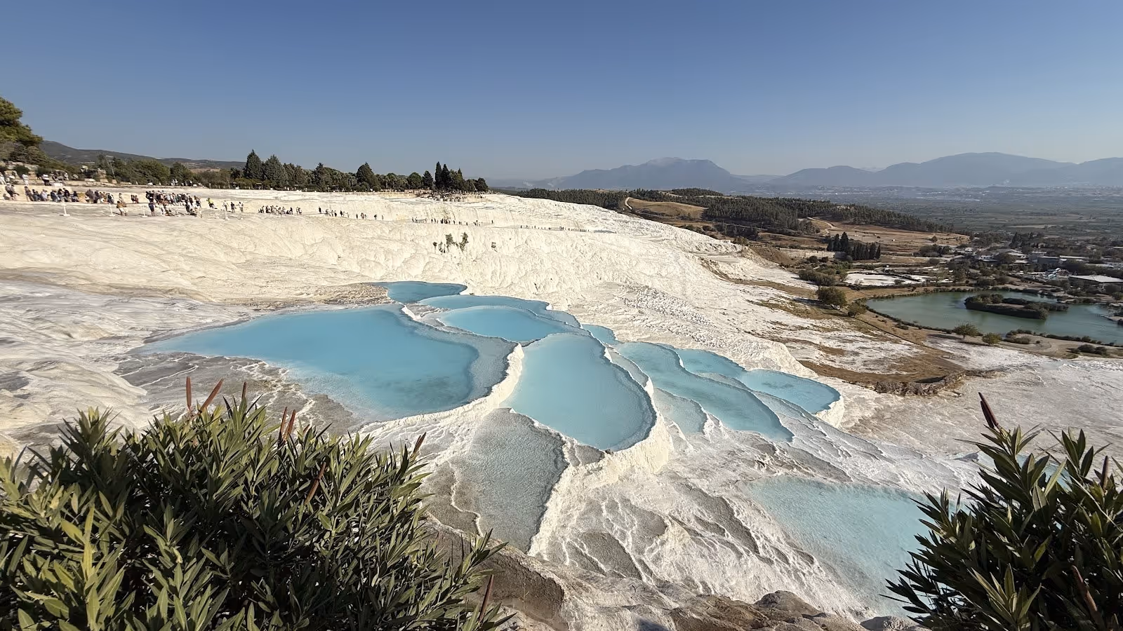 Pamukkale Travertines and Thermal Springs, Turkey.