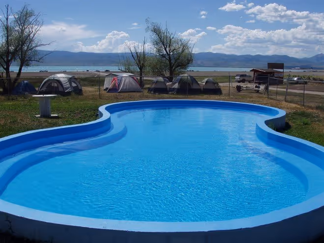Bear Lake Hot Springs, Idaho.