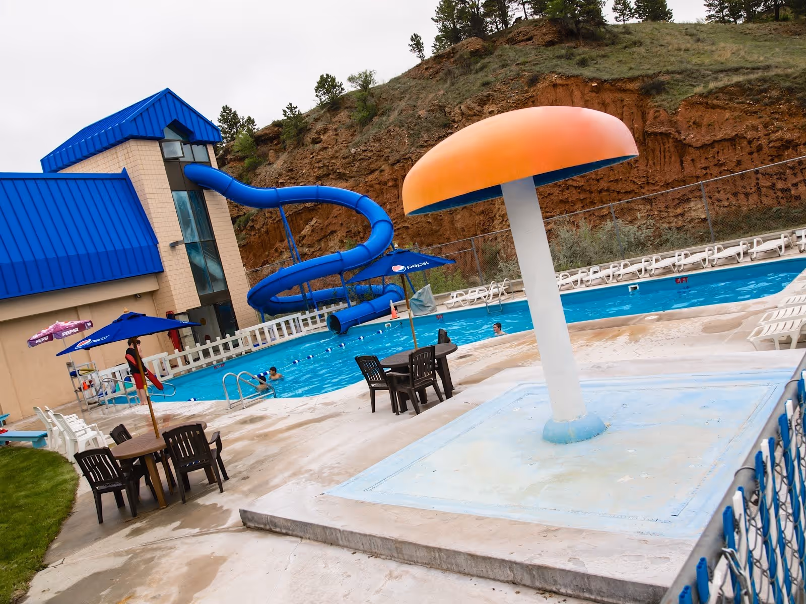 Evans Plunge Mineral Springs, South Dakota.