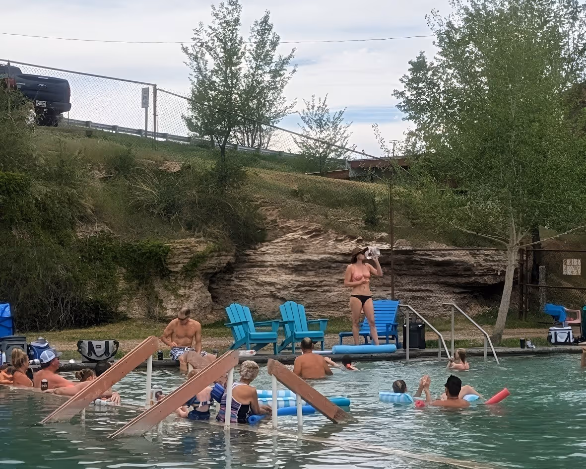 Fountain of Youth RV Park, Wyoming.