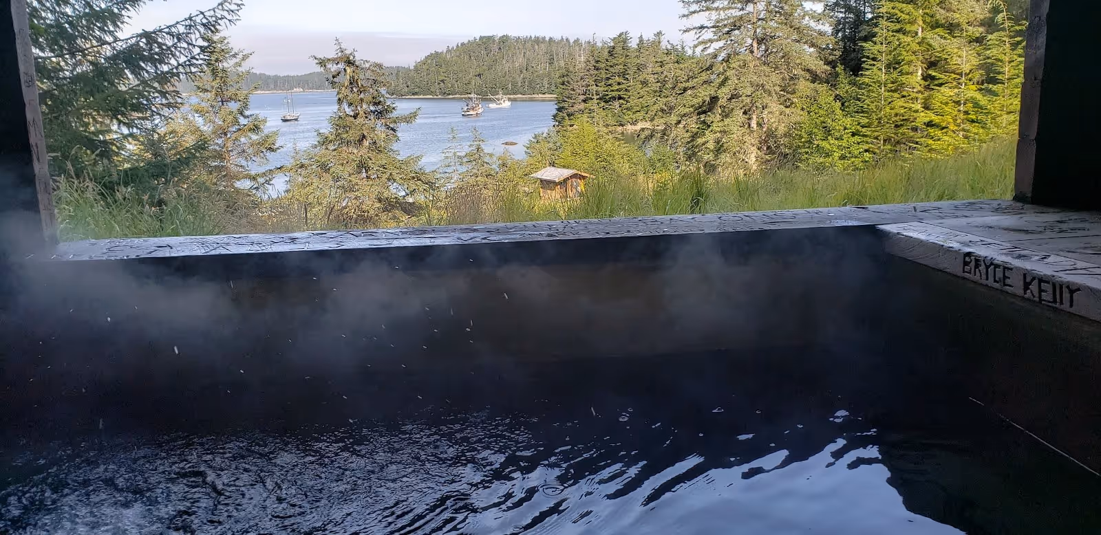 Goddard Hot Springs, Alaska.