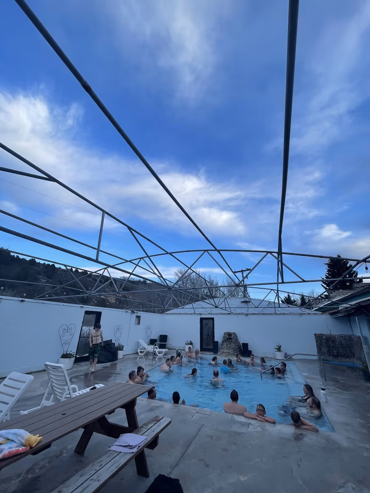 Green Canyon Hot Springs, Idaho.