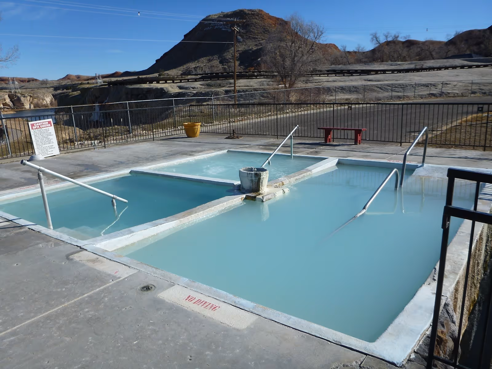 Hellie's Tepee Pools, Wyoming.