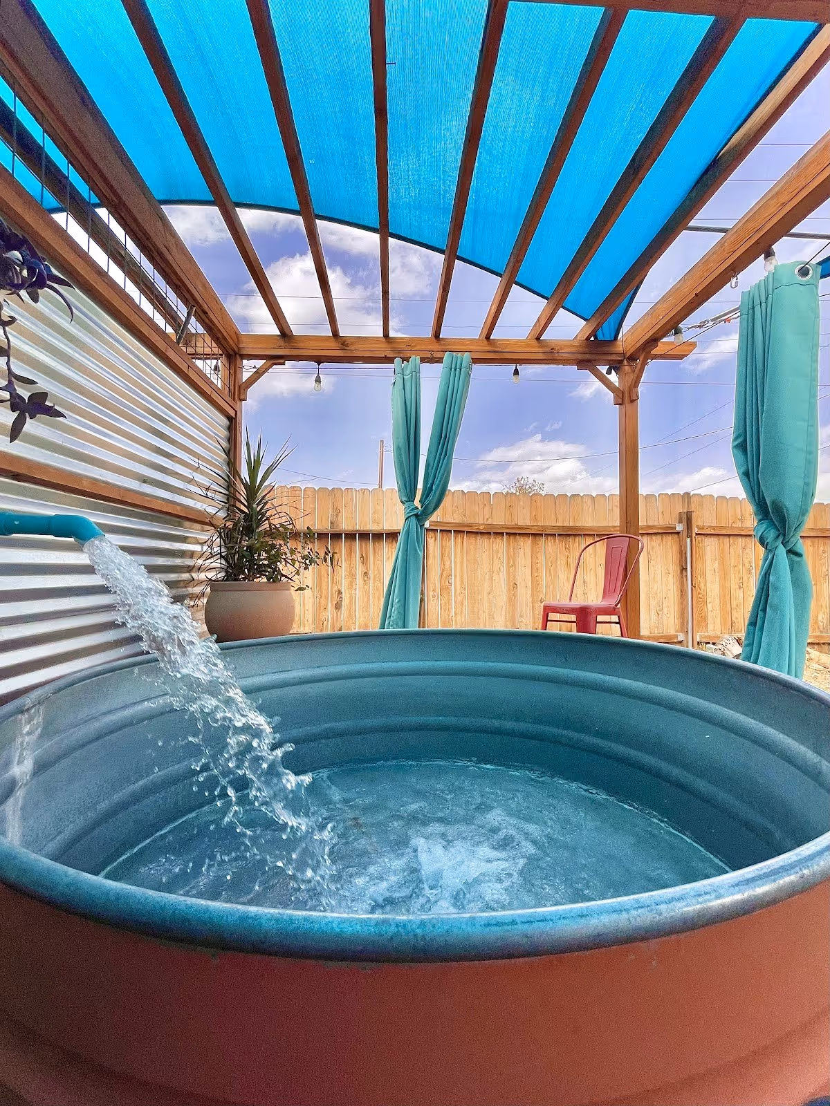 Hot Springs Glamp Camp, New Mexico.