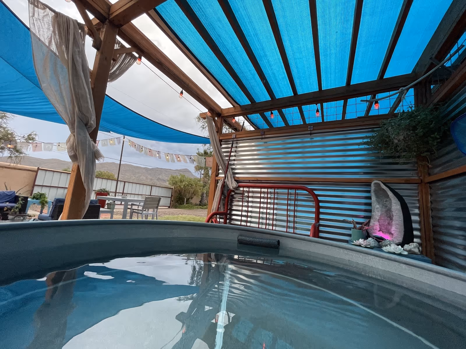 Hot Springs Glamp Camp, New Mexico.