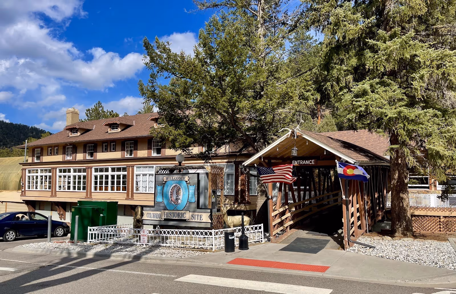 Indian Hot Springs, Colorado.