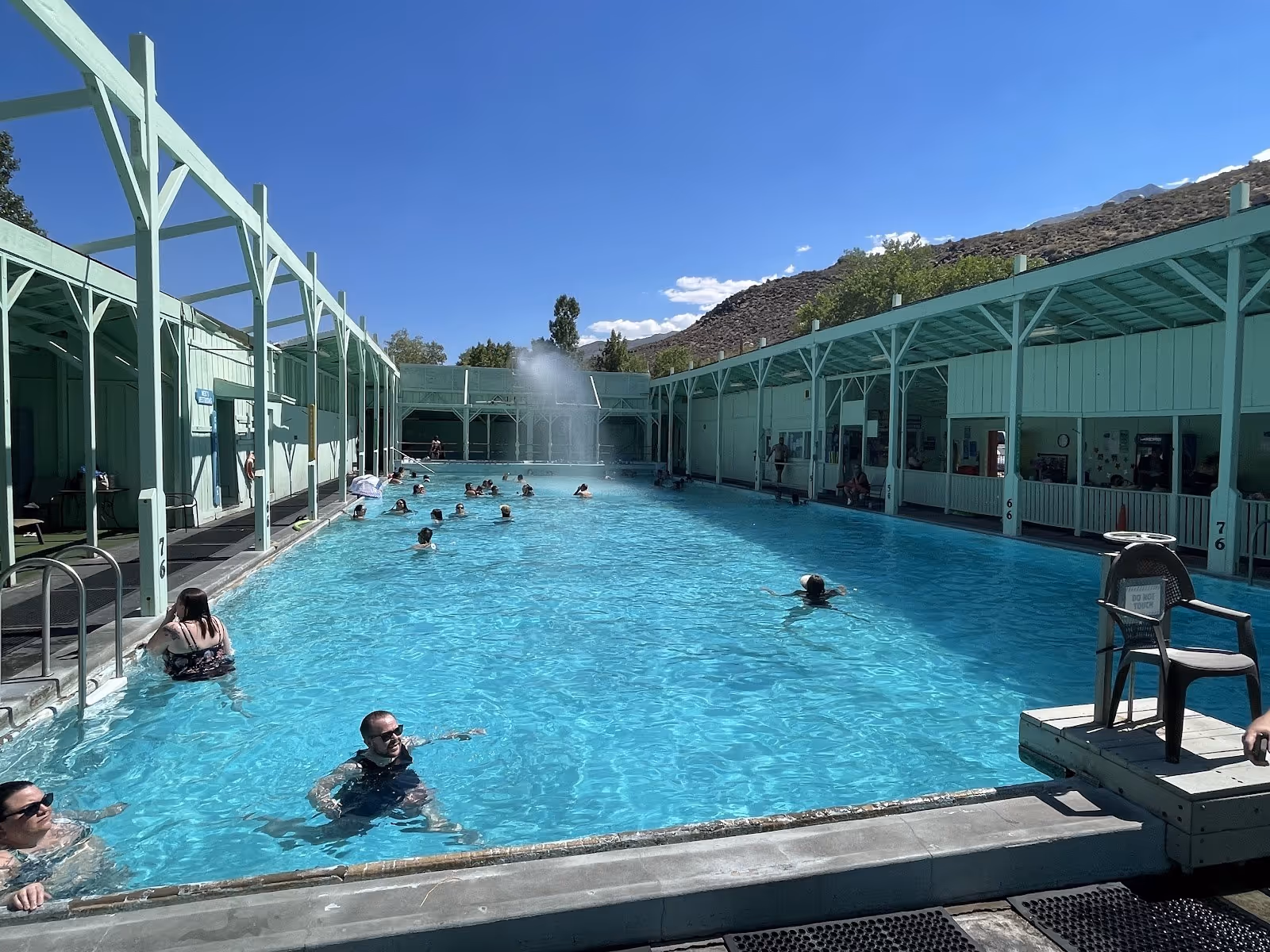 Keough's Hot Springs, California.