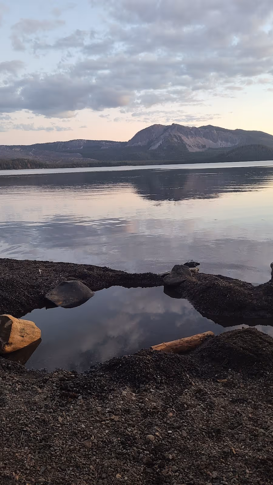 Paulina Lake Hot Springs, Oregon.