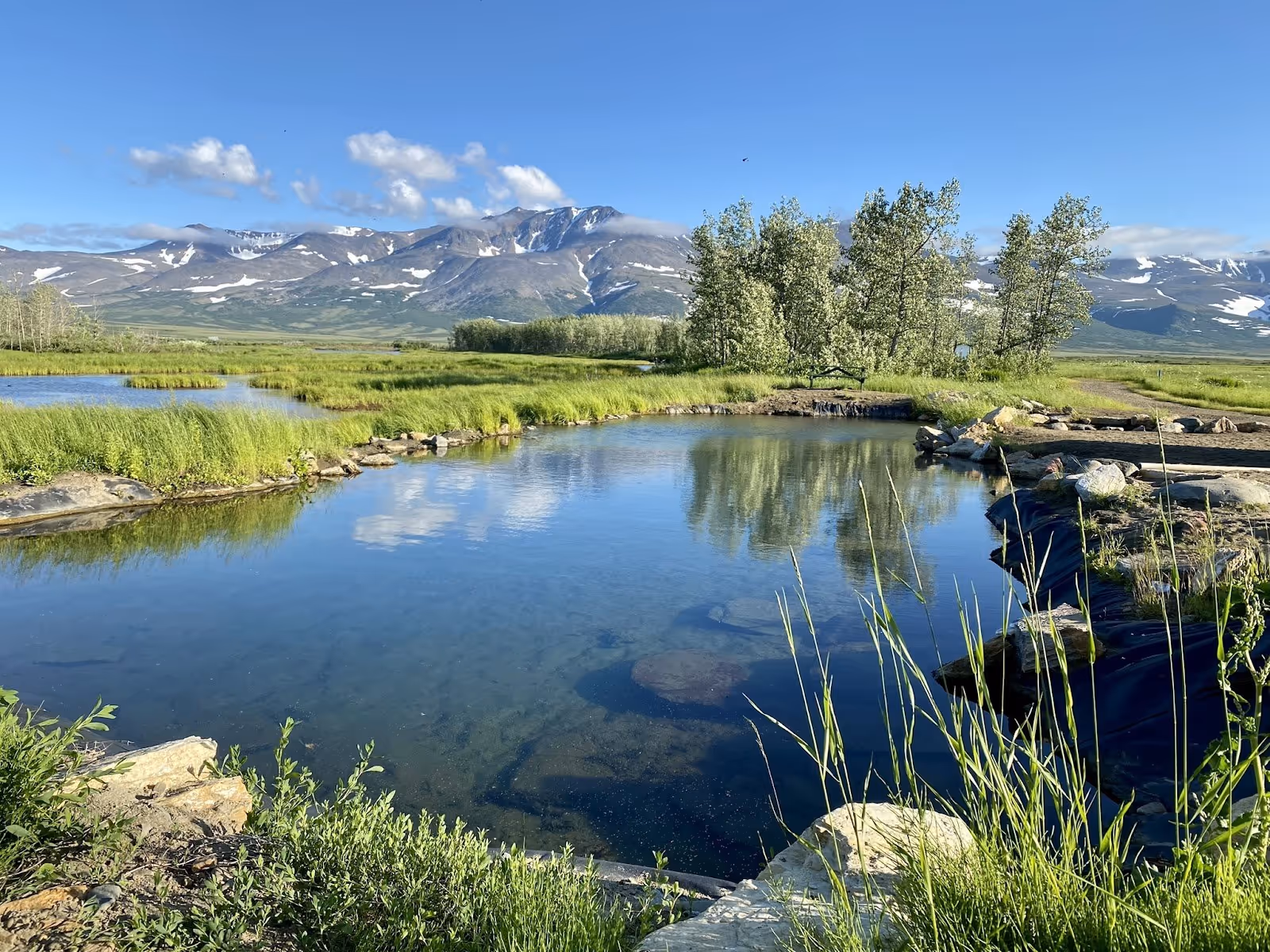 Pilgrim Hot Springs, Alaska.