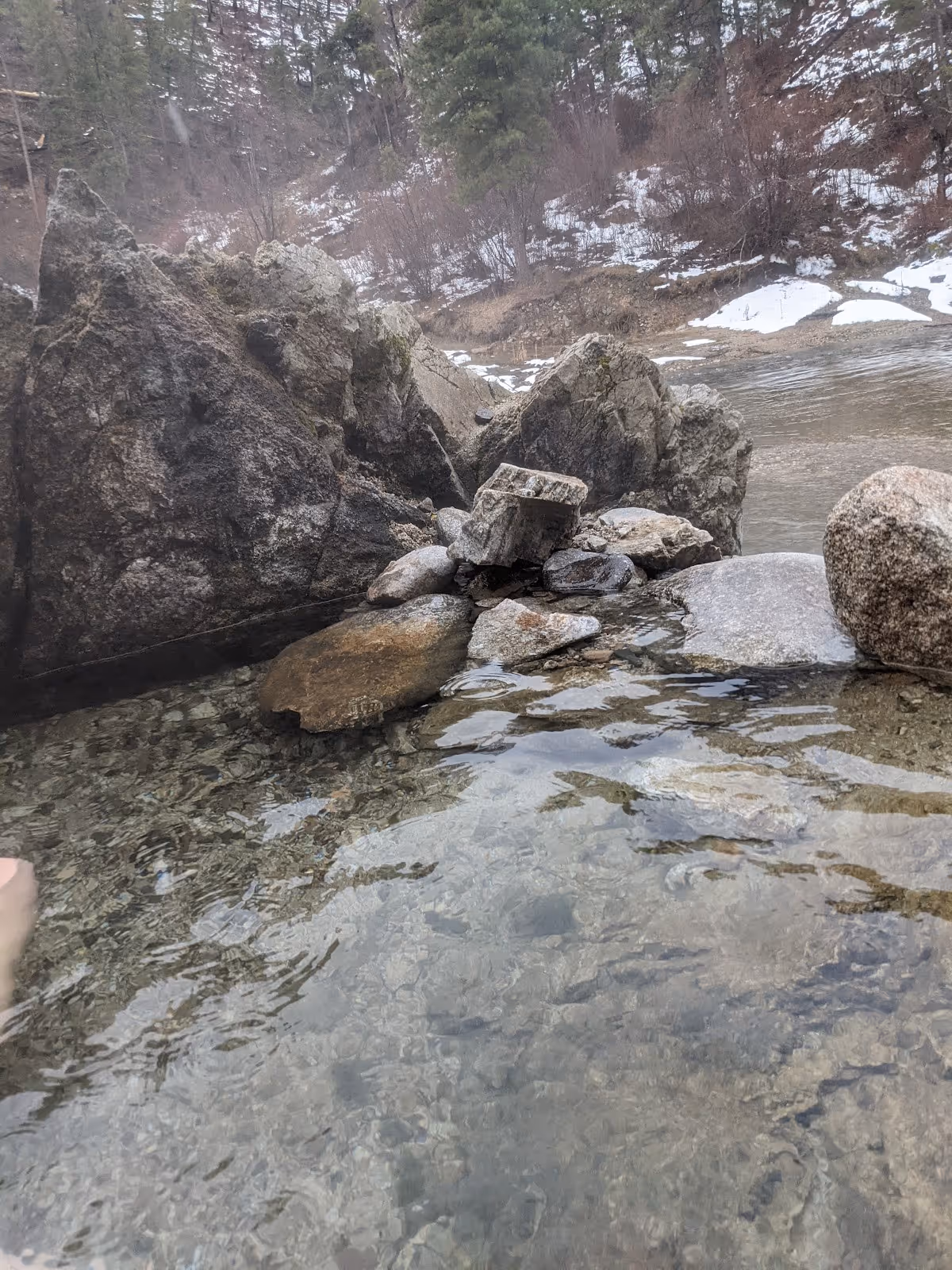 Pine Flats Hot Springs, Idaho.