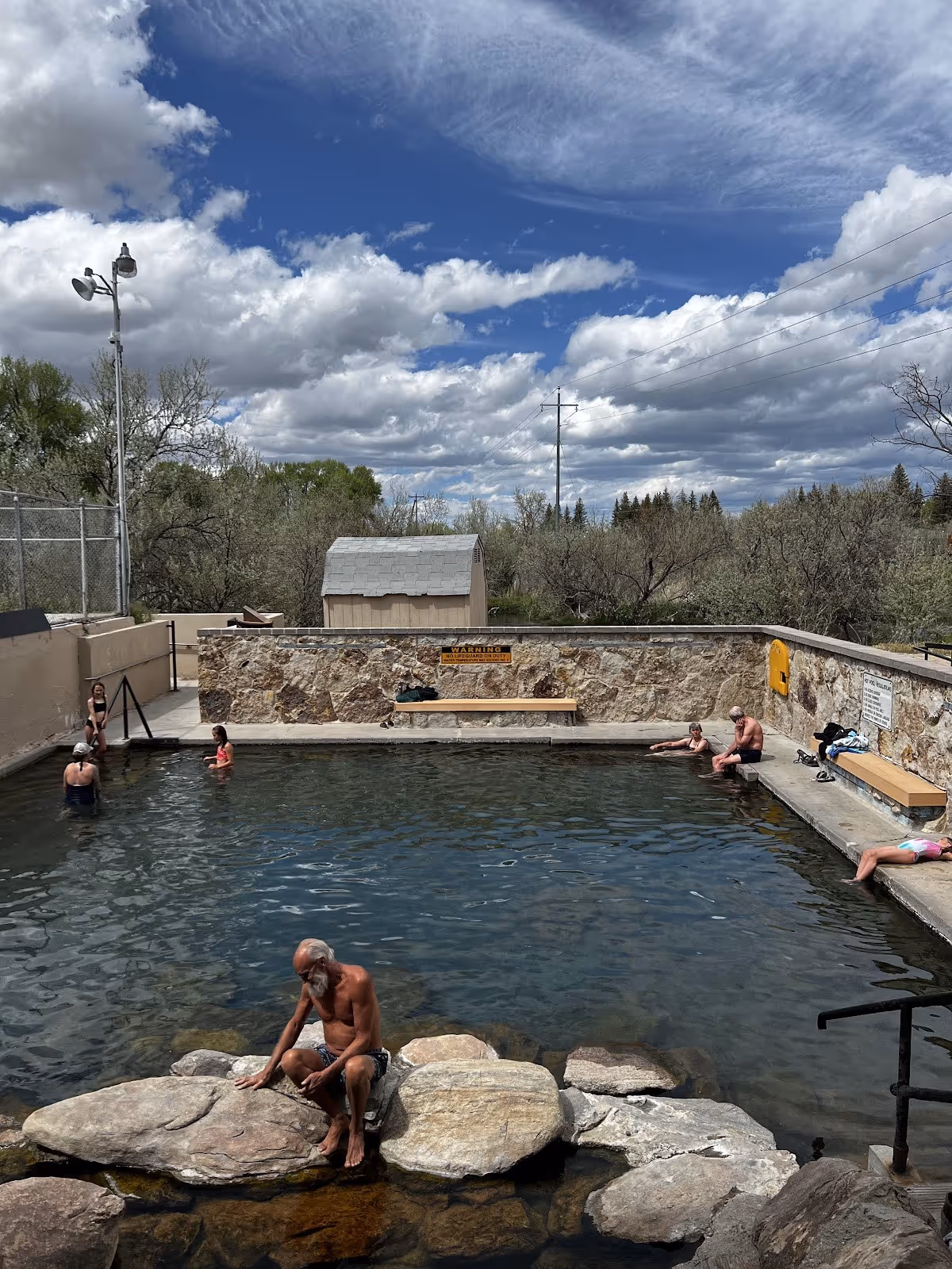 Saratoga Hobo Hot Pool, Wyoming.