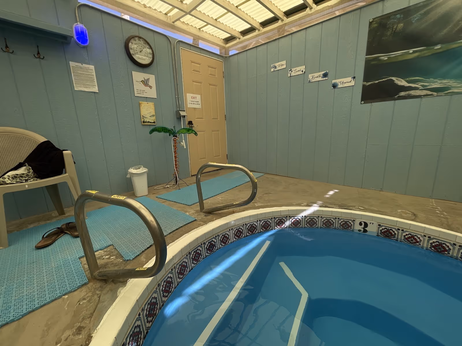 Tecopa Palms Therapeutic Hot Springs Resort, California.