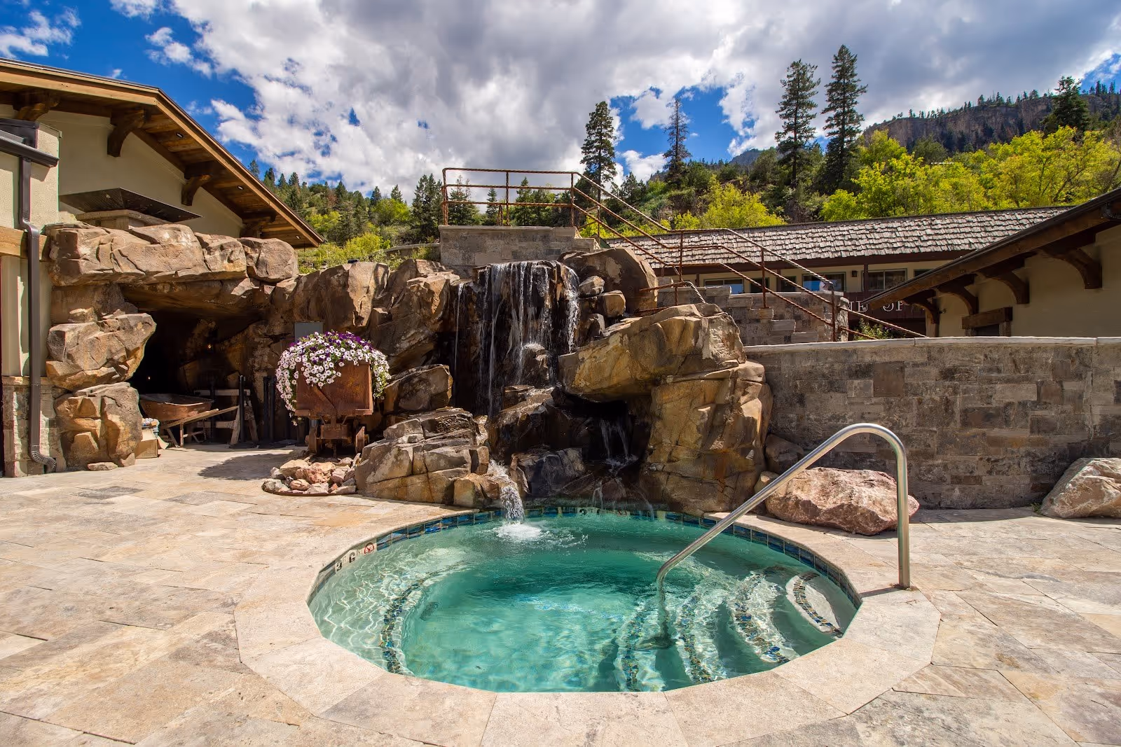 Twin Peaks Lodge and Hot Springs, Colorado.