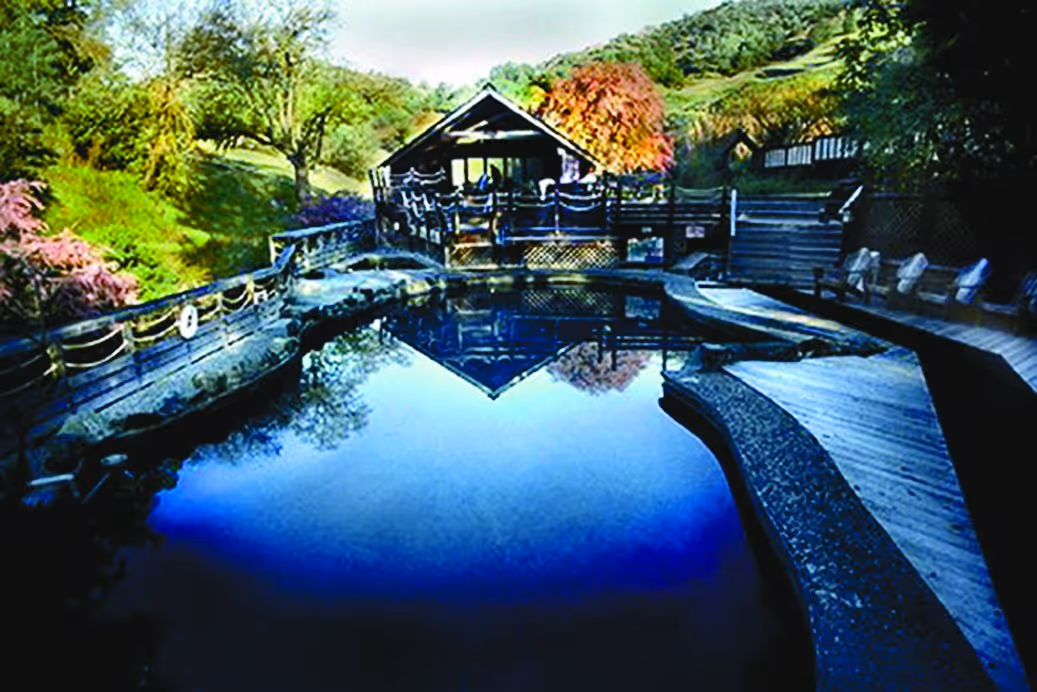 Wilbur Hot Springs, California.