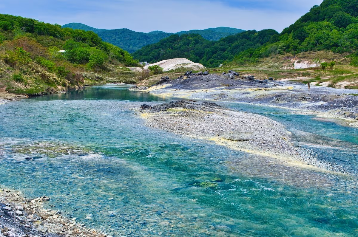 Osorezan Onsen, Japan.