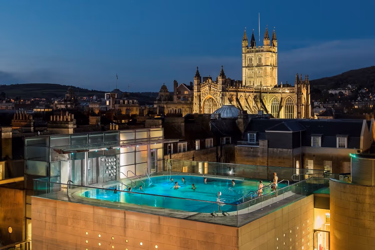 Thermae Bath Spa, United Kingdom.