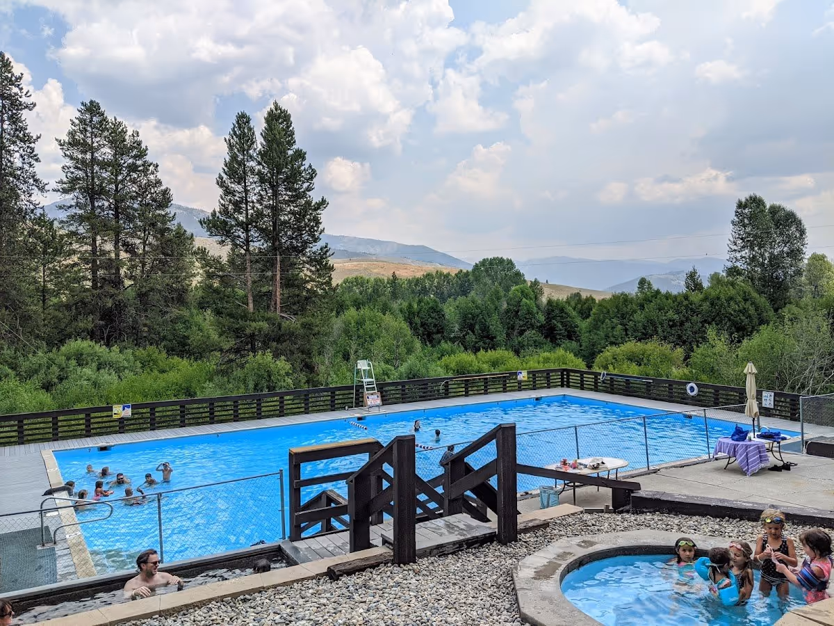 Easley Hot Springs, Idaho.