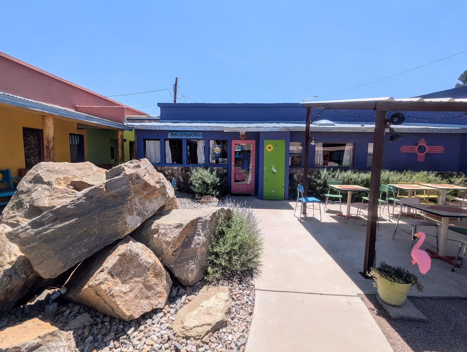 Pelican Spa, New Mexico.