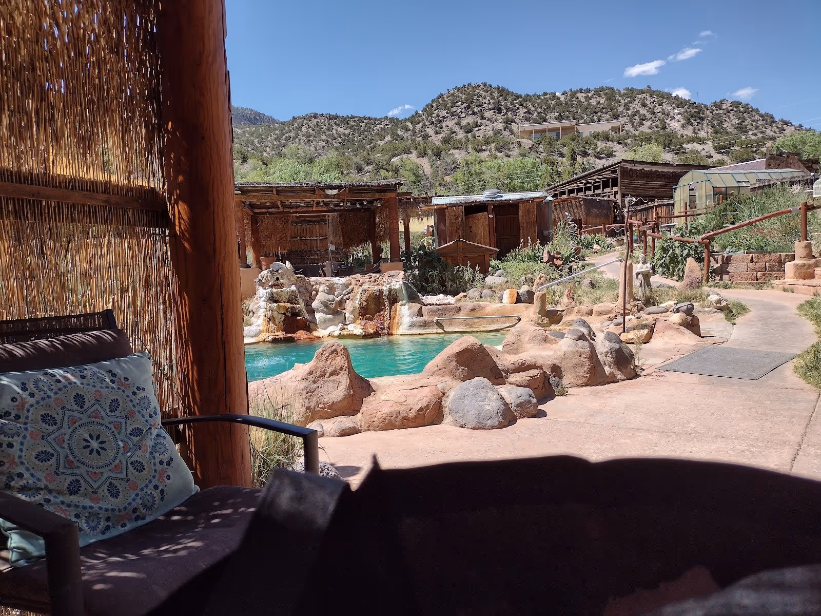 Jemez Springs Bath House, New Mexico.
