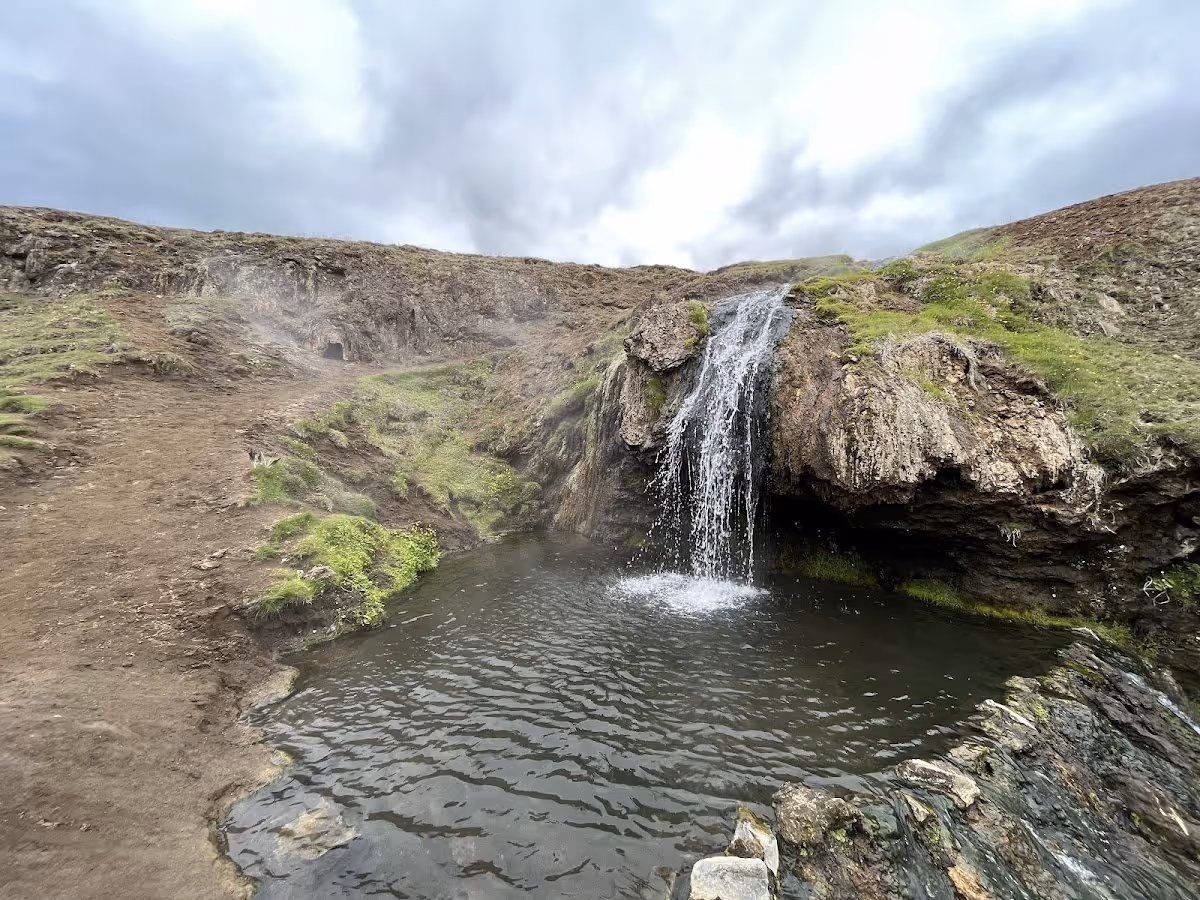 Laugavallalaug, Iceland.