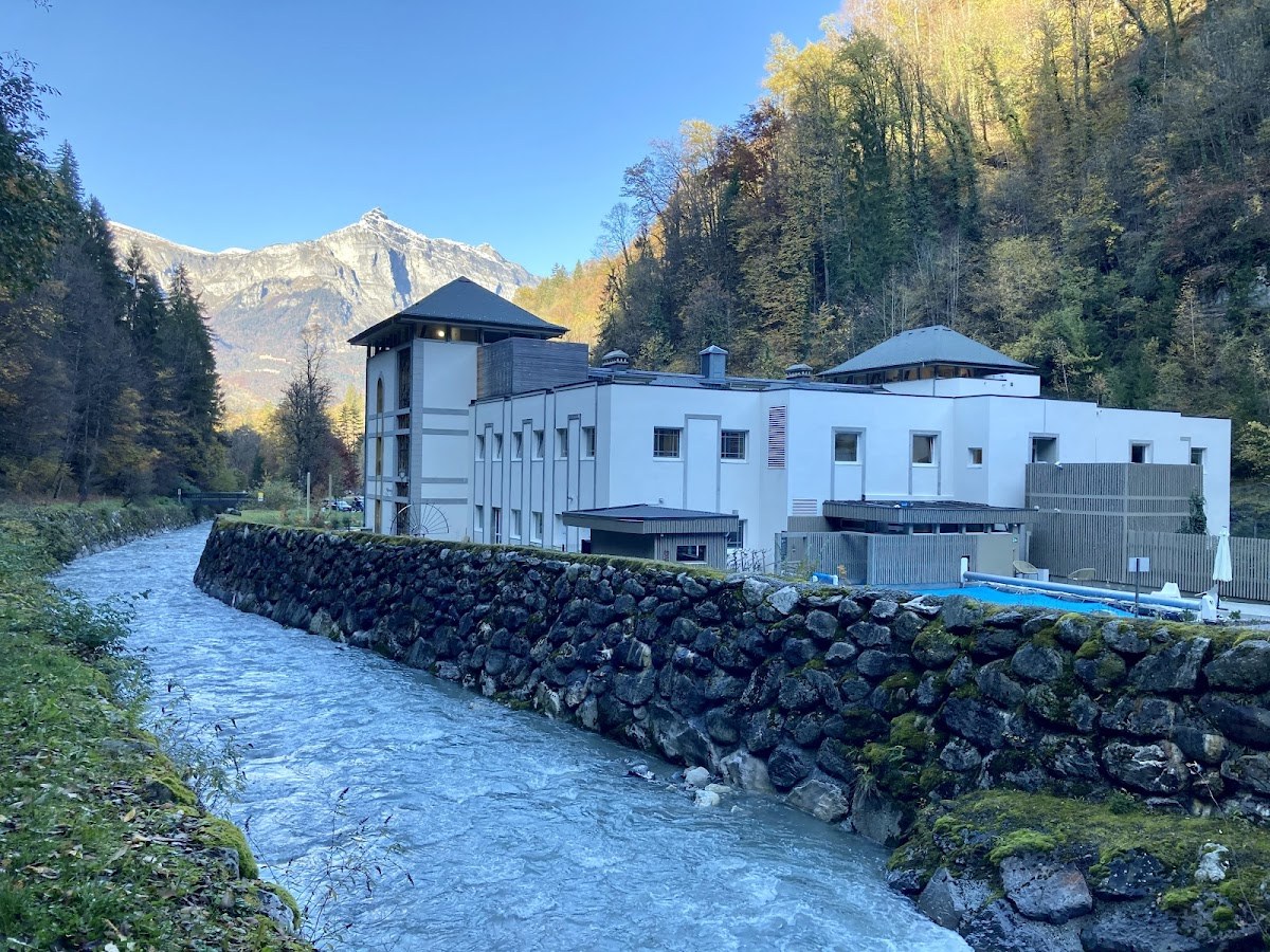 Thermes de Saint-Gervais Mont-Blanc, France.