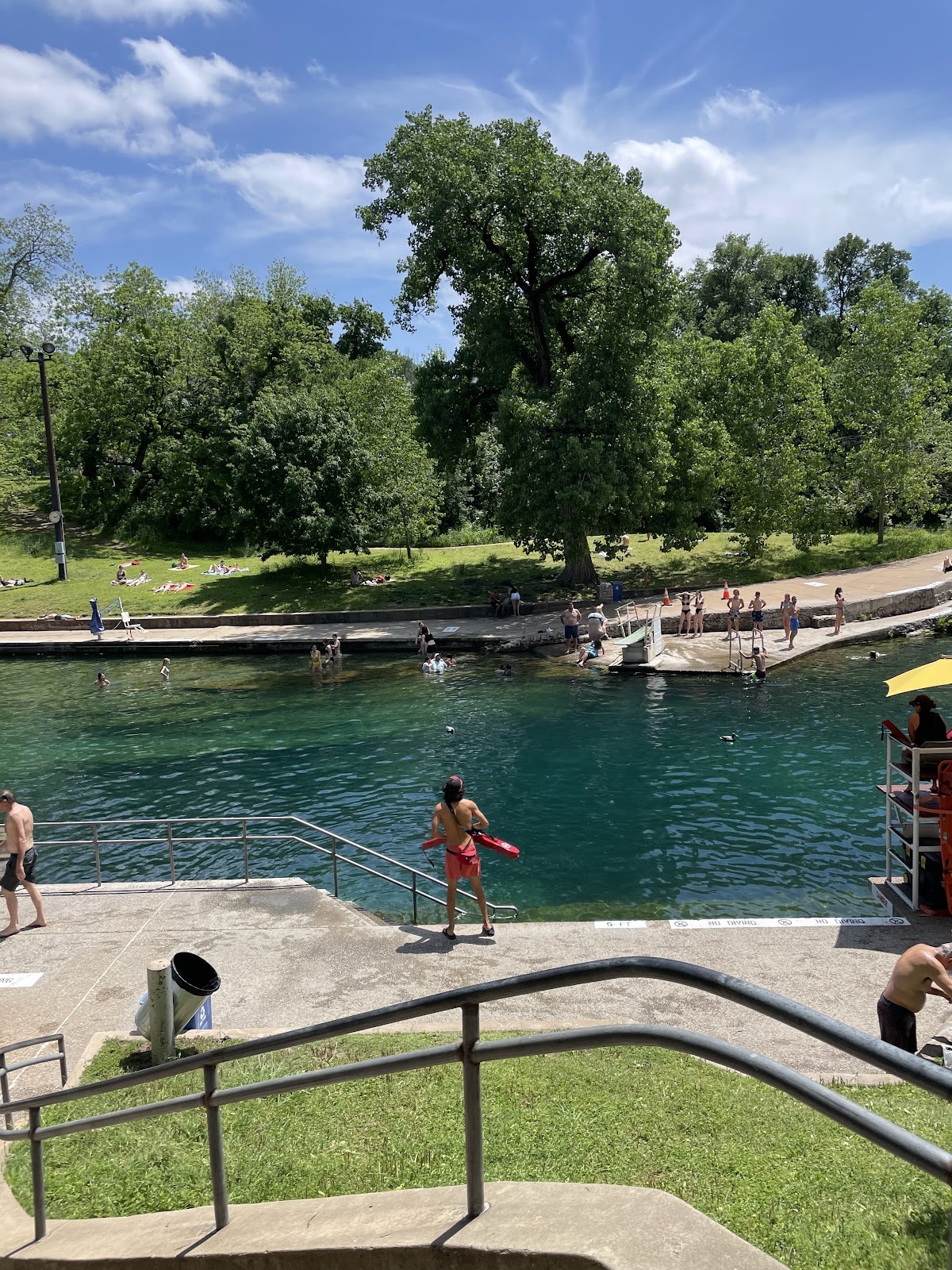 Barton Springs Pool, Texas.