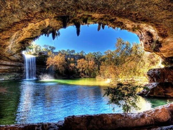 Hamilton Pool Preserve, Texas.