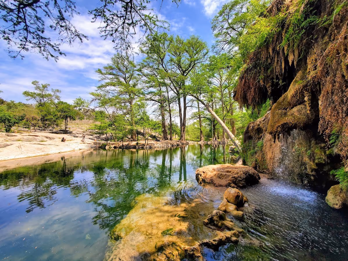 Krause Springs, Texas.