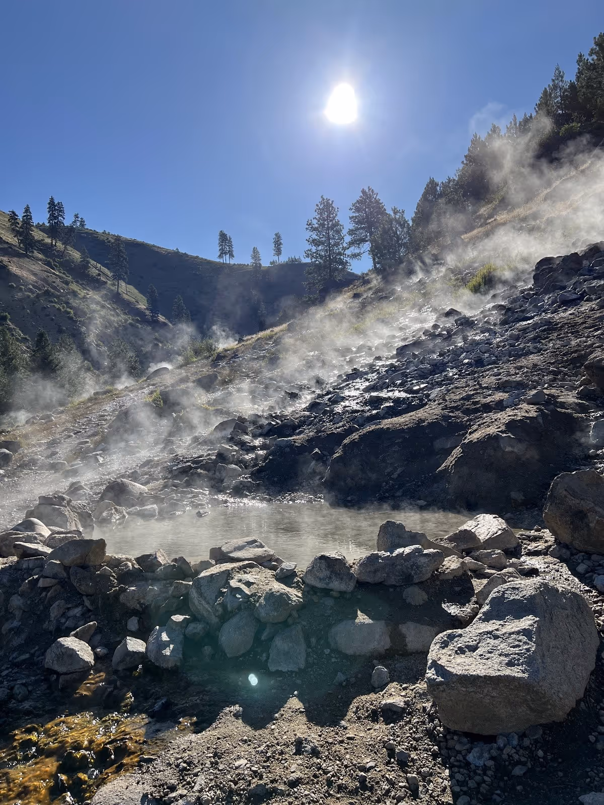 Mile 16 Hot Springs, Idaho.