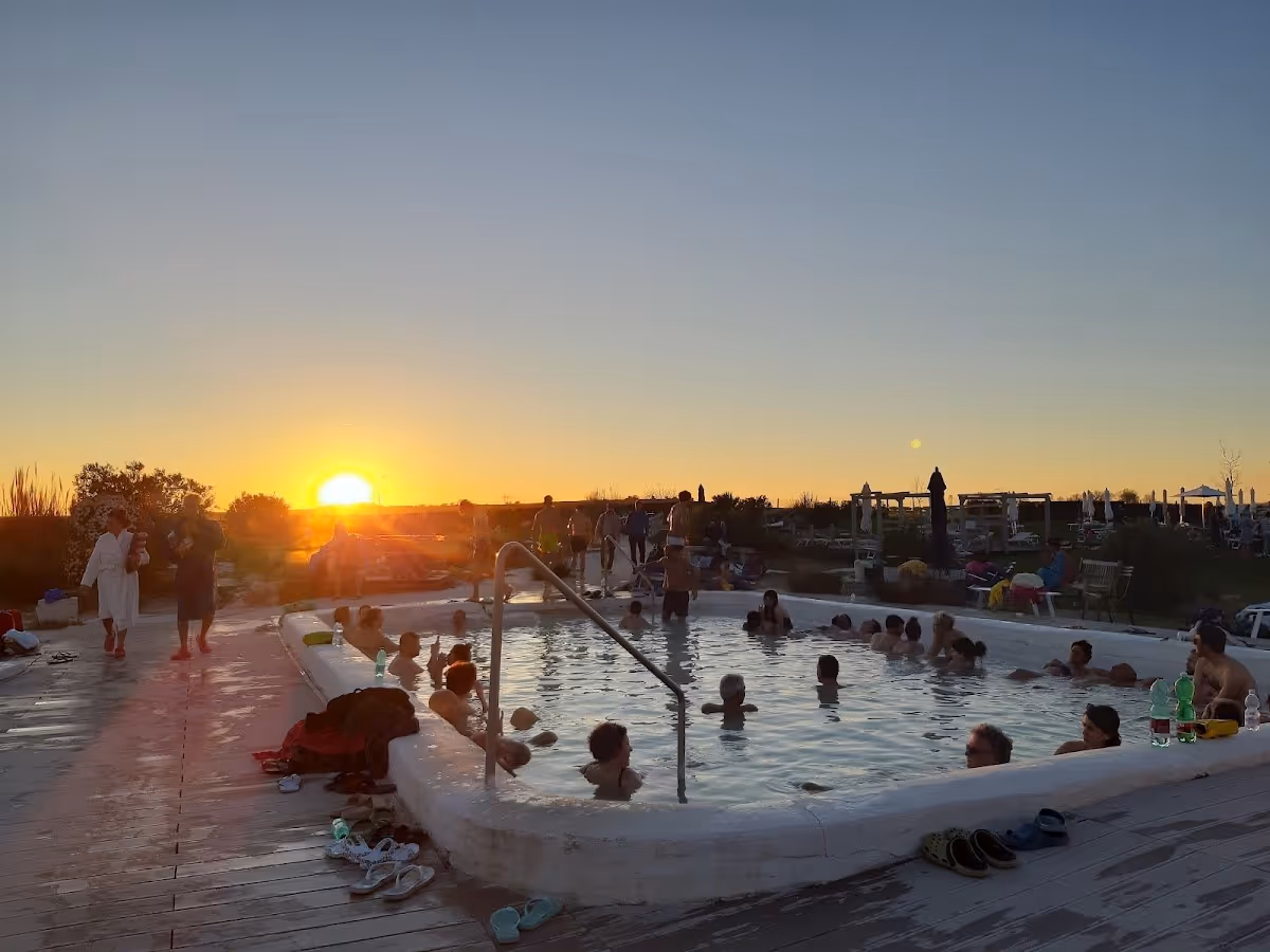 Piscine Termali del Bagnaccio, Italy.