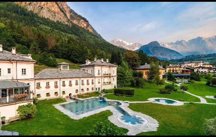 QC Spa Pre Saint Didier, Italy.