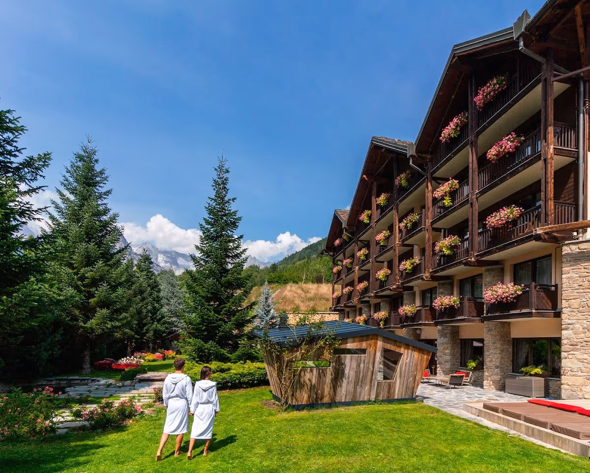 QC Spa Monte Bianco, Italy.