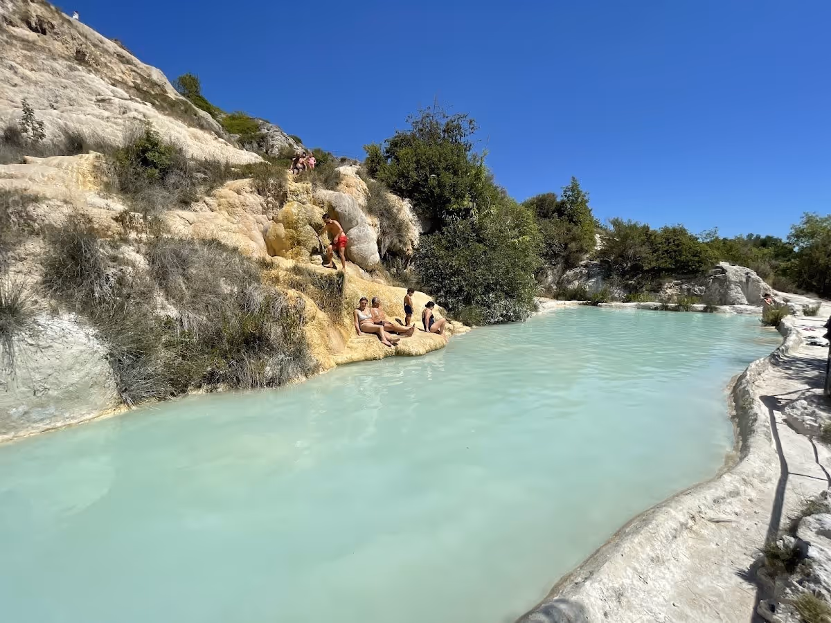 Terme Libere di Bagno Vignoni, Italy.