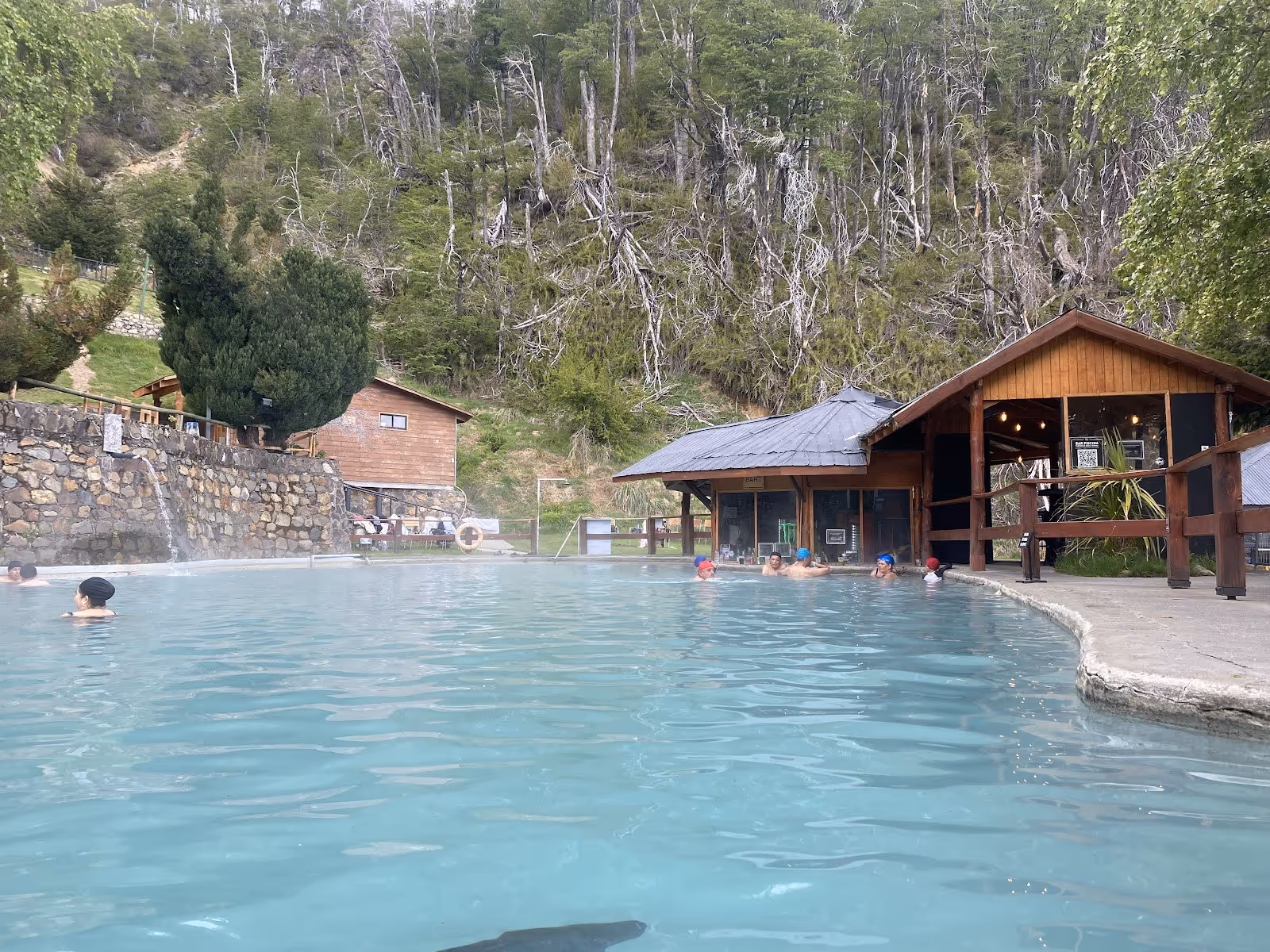 Nevados de Chillan Thermal Pools (Valle Hermoso), Chile.