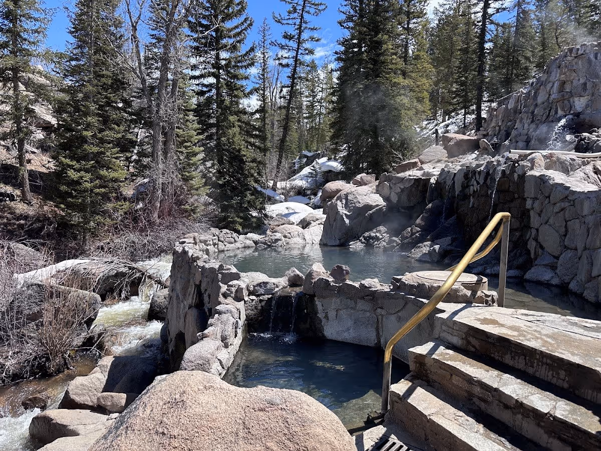 Strawberry Park Hot Springs, Colorado.