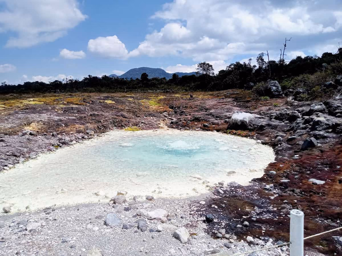 Termales de San Juan, Colombia - colorful volcanic mineral pools and steam vents in Puracé National Park