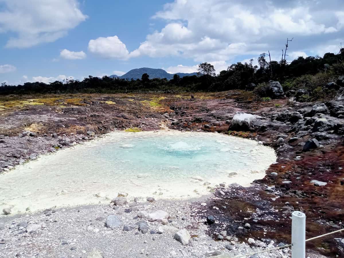 Termales de San Juan, Colombia - colorful volcanic mineral pools and steam vents in Puracé National Park