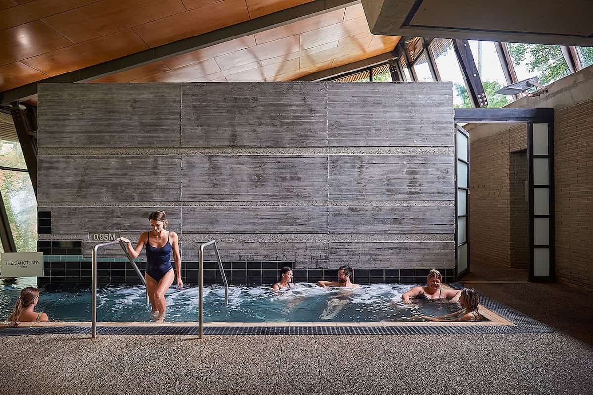 Hepburn Bathhouse and Spa, Australia - historic mineral spring bathhouse in Hepburn Springs Victoria