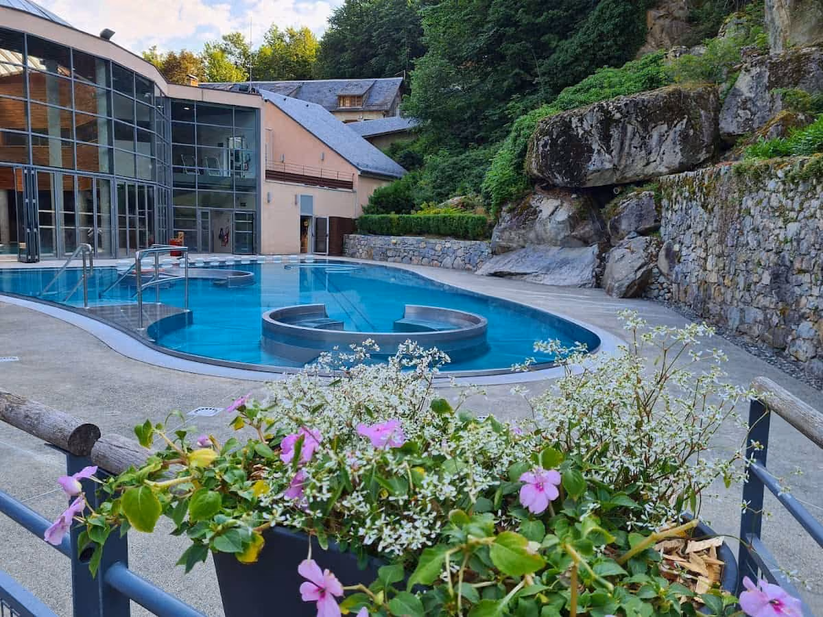 Thermes de Cauterets, France - Belle Epoque thermal building on Avenue du Docteur Domer
