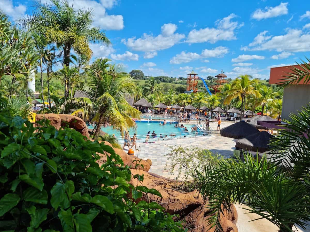 Thermas dos Laranjais, Brazil - thermal pools and waterslides in the Olimpia SP water park