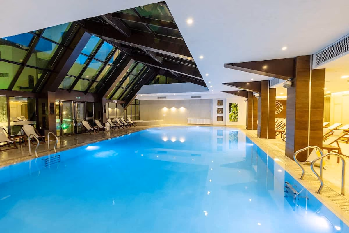 Thermal Aqua Park Persenk Bulgaria - mineral pools Rhodope mountains Devin Smolyan Province Bulgaria
