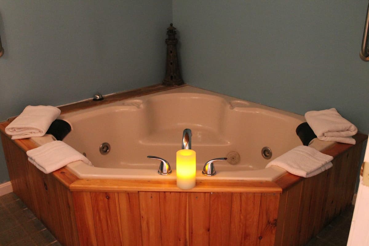 A day spa indoor whirpool bath at Atasia Spa, West Virginia