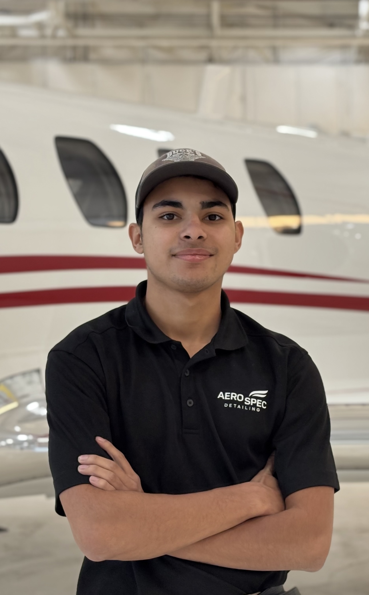 [background image] image of office space (for an aviation service)