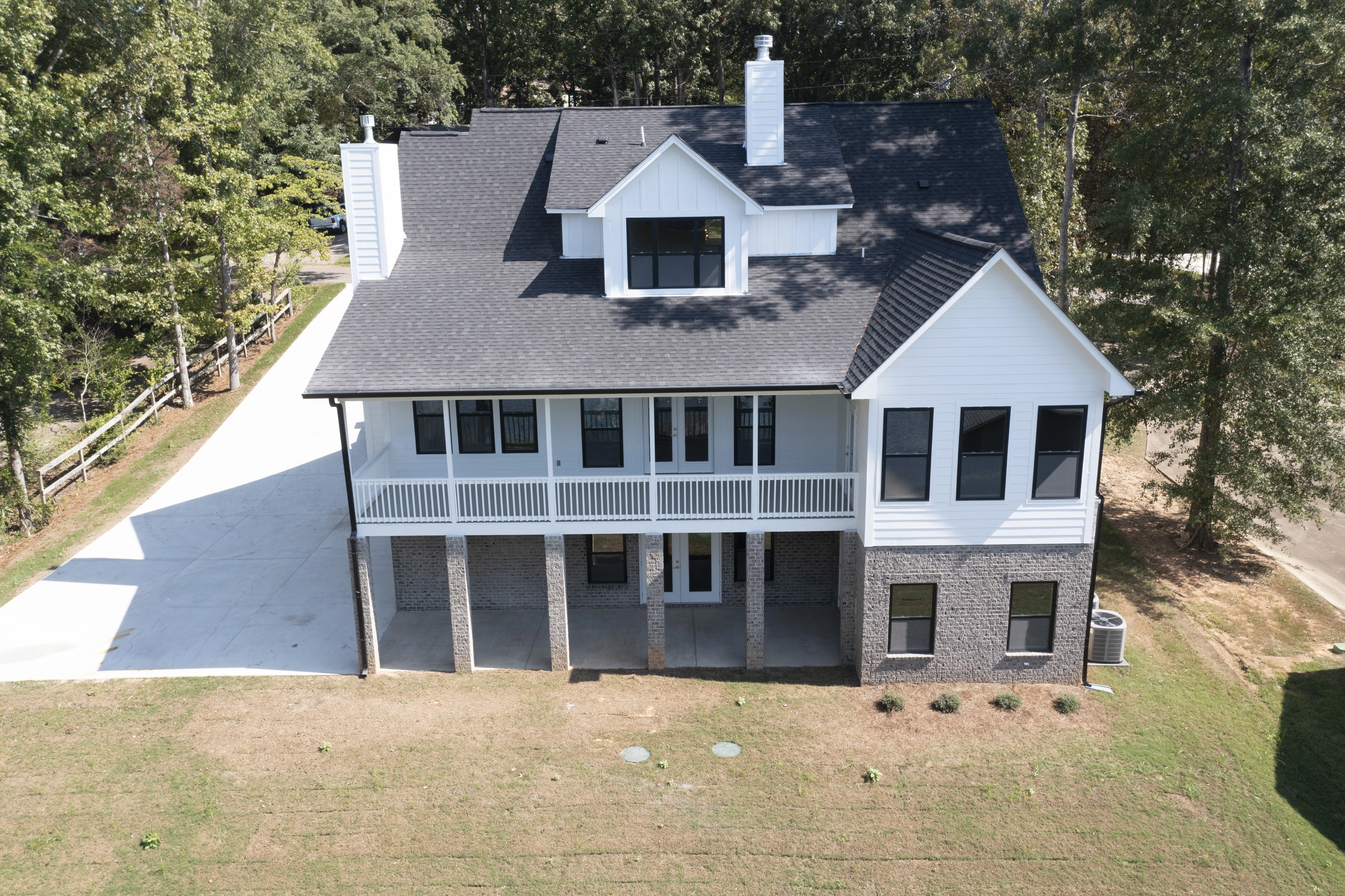 Modern bathroom in Birmingham Alabama custom home